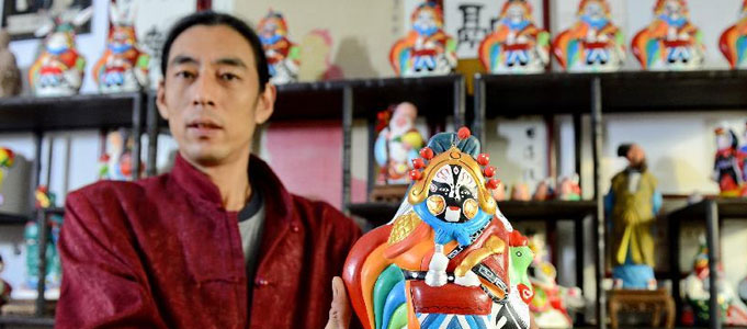 百年&ldquo;三癡齋&rdquo;傳承運(yùn)河泥塑文化 組圖