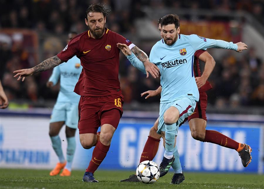 (SP)ITALY-ROME-UEFA-CHAMPIONS LEAGUE-ROMA VS BARCELONA