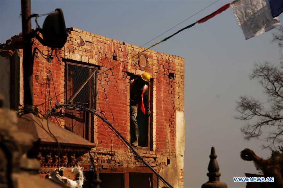 NEPAL-KATHMANDU-RECONSTRUCTION