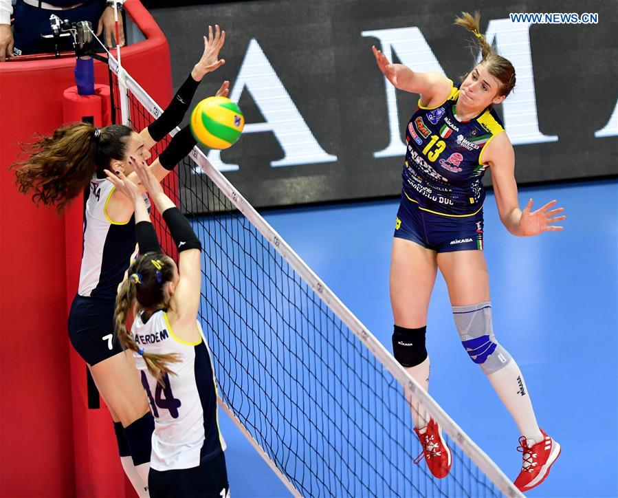 (SP)TURKEY-ISTANBUL-VOLLEYBALL-CEV CHAMPIONSHIPS LEAGUE-SEMIFINAL