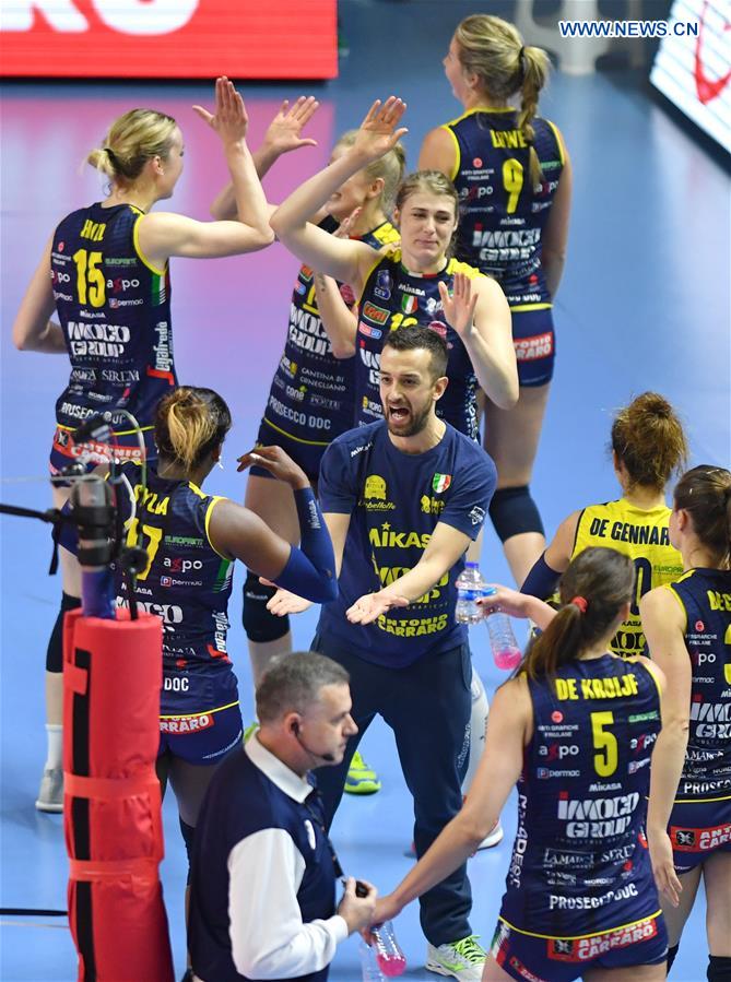 (SP)TURKEY-ISTANBUL-VOLLEYBALL-CEV CHAMPIONSHIPS LEAGUE-SEMIFINAL