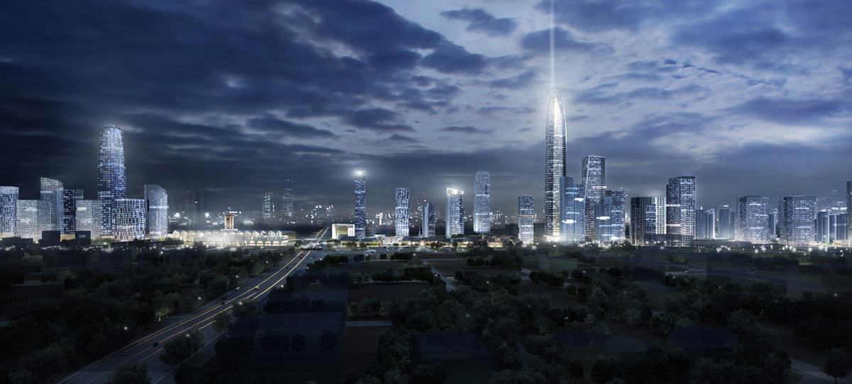 石家莊中央商務區(qū)的南區(qū)和北區(qū)，將分別以金融和智慧為核心進行建設，帶動產業(yè)經濟集聚