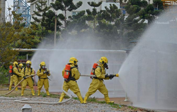 福建泉州開展?；飞a安全事故綜合演練