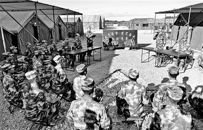 野外駐訓(xùn)，為涉密信息加把&ldquo;鎖&rdquo;