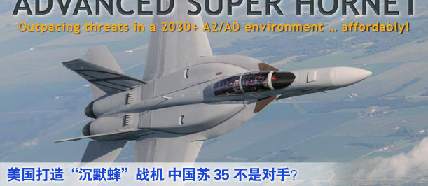 美國(guó)打造&ldquo;沉默蜂&rdquo;戰(zhàn)機(jī) 中國(guó)蘇35不是對(duì)手？