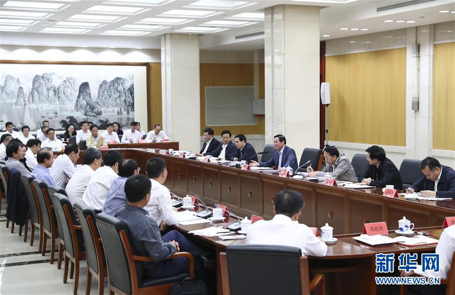 9月21日，中宣部在北京召開中央媒體駐外機構(gòu)外宣工作座談會。中共中央政治局委員、中央書記處書記、中宣部部長劉奇葆出席座談會并講話。新華社記者 謝環(huán)馳 攝 