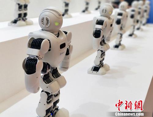 圖為機(jī)器人大會(huì)現(xiàn)場(chǎng)。姚露 攝 