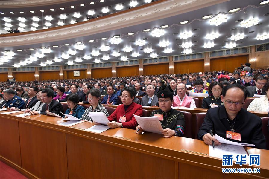 （兩會&middot;政協(xié)開幕&middot;XHDW）（6）全國政協(xié)十三屆二次會議在京開幕