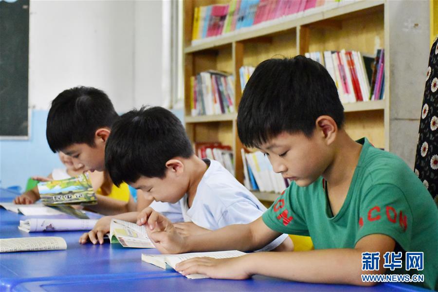 （特別的暑期生活&middot;圖文互動）（4）文體活動豐富河南農(nóng)村孩子暑期生活