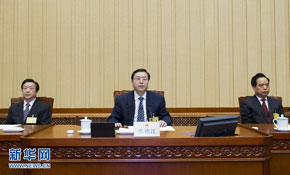 張德江出席十二屆全國人大常委會(huì)第七次會(huì)議閉幕會(huì)