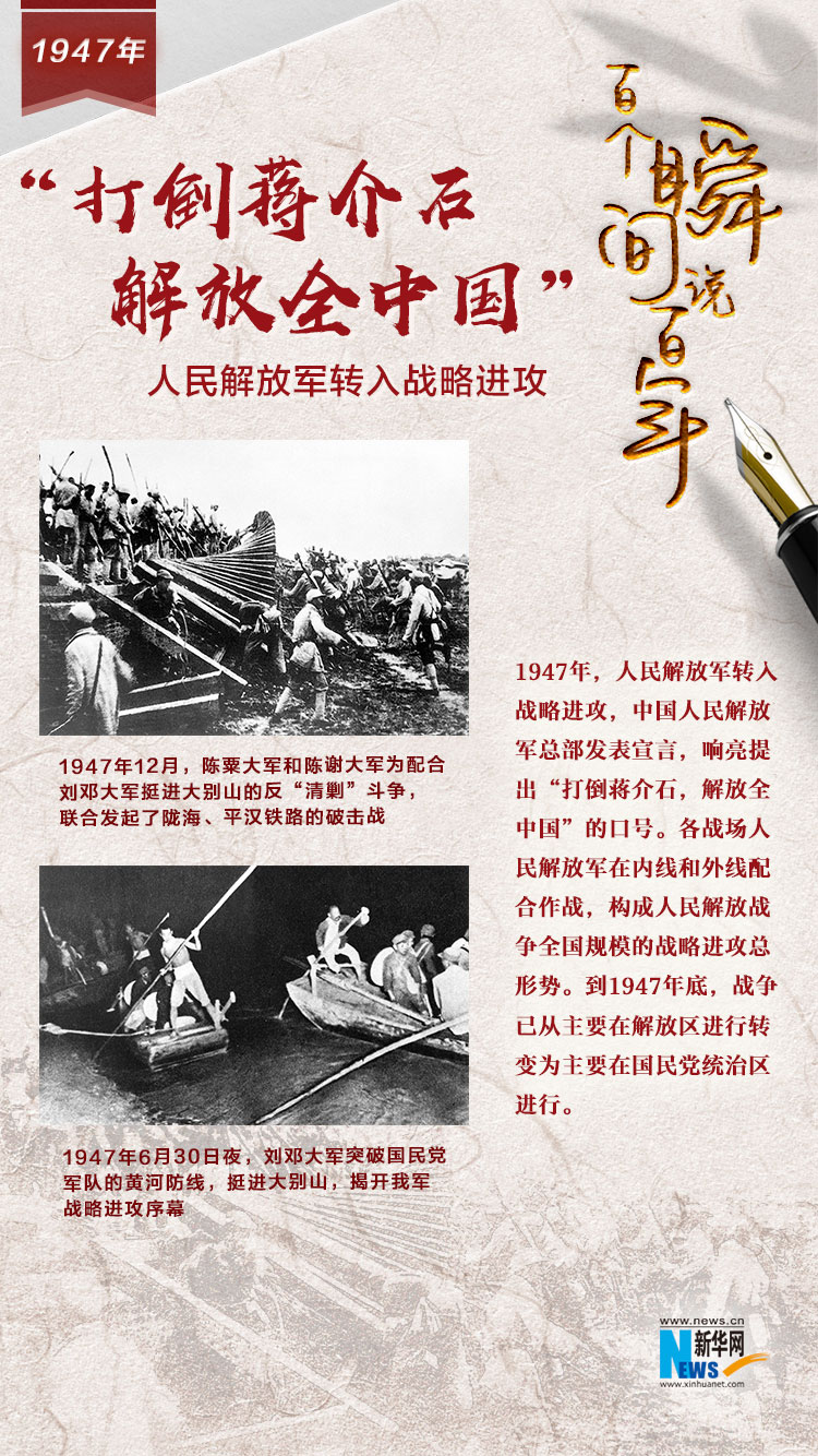 1947，&ldquo;打倒蔣介石，解放全中國&rdquo;