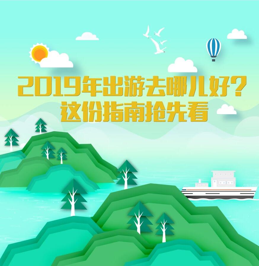2019年出游去哪兒好？這份指南搶先看
