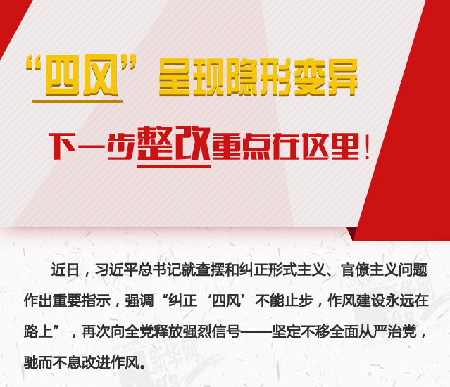 &ldquo;四風(fēng)&rdquo;呈現(xiàn)隱形變異，下一步整改重點在這里！