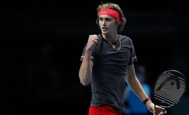 網(wǎng)球&mdash;&mdash;ATP年終總決賽小組賽：茲維列夫勝伊斯內(nèi)爾