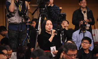 中國(guó)日?qǐng)?bào)記者提問