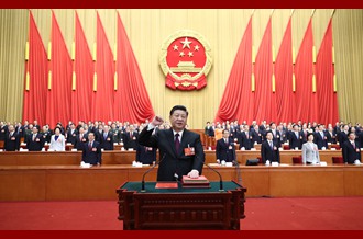 習(xí)近平當(dāng)選國家主席、中央軍委主席