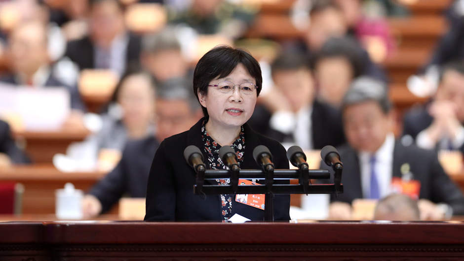 民革中央副主席、上海市委會(huì)主委，上海市人大常委會(huì)副主任 高小玫