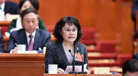 中國(guó)殘疾人聯(lián)合會(huì)主席團(tuán)主席，北京2022年冬奧會(huì)和冬殘奧會(huì)組織委員會(huì)執(zhí)行主席、黨組副書記 張海迪