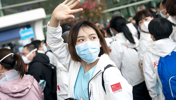 揮別武漢，她又回到&ldquo;紅區(qū)&rdquo;