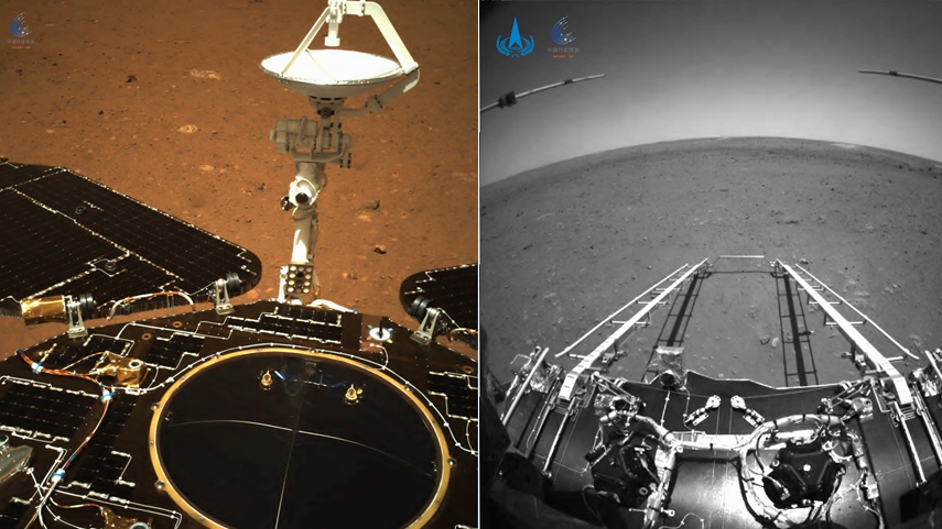 探索星辰大海 祝融號&ldquo;來信&rdquo;了！