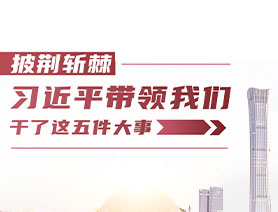 披荊斬棘！習(xí)近平帶領(lǐng)我們干了這五件大事