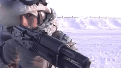 俄在北極地區(qū)舉行大規(guī)?？畿姺N演習(xí)