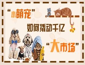 &ldquo;小萌寵&rdquo;如何撬動千億&ldquo;大市場&rdquo;？