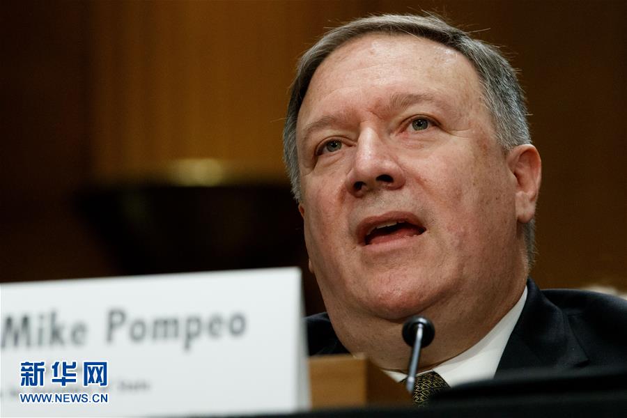 （國際）（2）美參議院批準蓬佩奧出任國務卿 