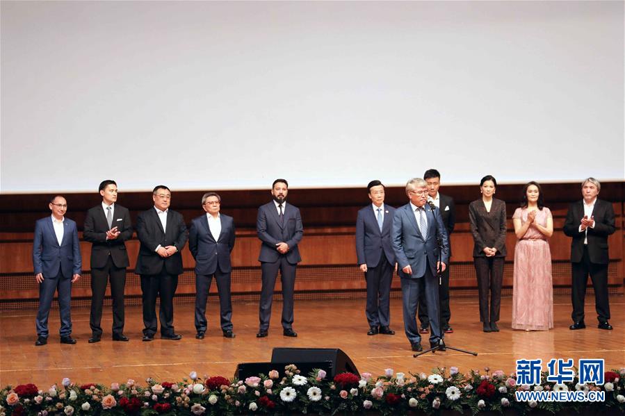 （國(guó)際&middot;圖文互動(dòng)）（1）中哈合拍影片《音樂家》在哈薩克斯坦首映