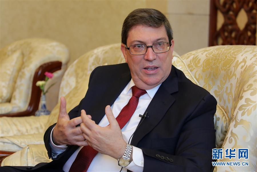 （圖文互動(dòng)）專(zhuān)訪：美國(guó)無(wú)法阻擋多邊主義歷史趨勢(shì)&mdash;&mdash;訪古巴外長(zhǎng)羅德里格斯