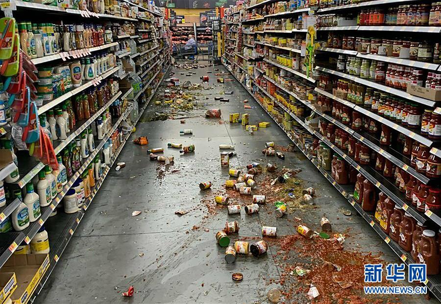 (國(guó)際)美國(guó)加利福尼亞州南部發(fā)生7.1級(jí)地震