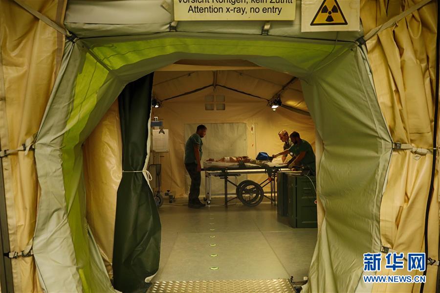 （國際&middot;圖文互動）（1）&ldquo;共同的理念，讓合作更深入更順暢&rdquo;&mdash;&mdash;走進(jìn)中德&ldquo;聯(lián)合救援-2019&rdquo;衛(wèi)勤實兵聯(lián)合演習(xí)德方野戰(zhàn)二級醫(yī)院