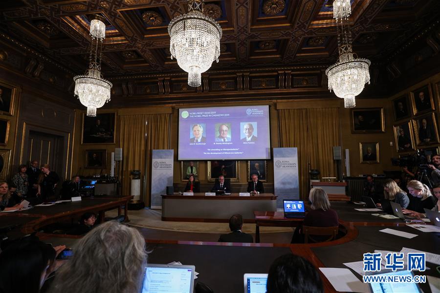 (國際)(2)三名科學(xué)家分享2019年諾貝爾化學(xué)獎(jiǎng)