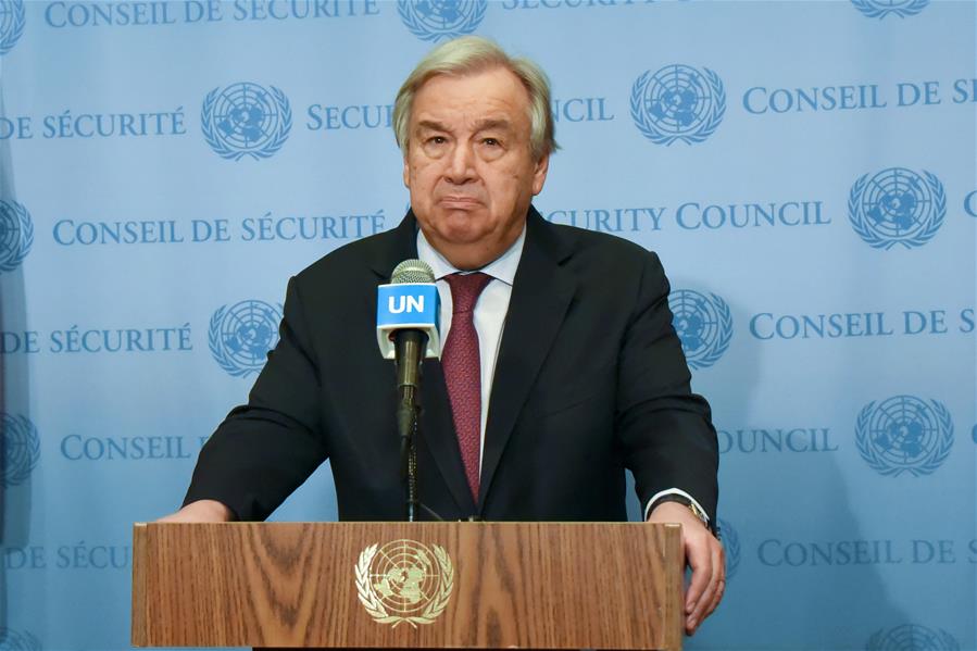 (國(guó)際)聯(lián)合國(guó)秘書長(zhǎng)呼吁各國(guó)盡一切可能遏制新冠肺炎疫情
