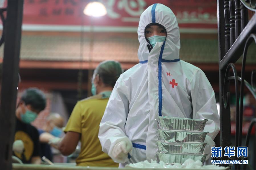 (國(guó)際疫情 ·圖文互動(dòng))(6)通訊:加德滿都中國(guó)人奉獻(xiàn)的“愛(ài)心便當(dāng)”