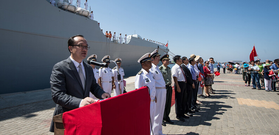 友誼、和平、交流、合作：中國(guó)海軍152艦艇編隊(duì)到訪埃及