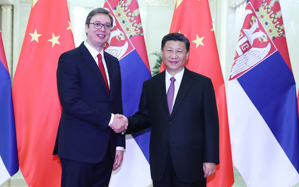 習(xí)近平會(huì)見(jiàn)塞爾維亞總理、當(dāng)選總統(tǒng)武契奇