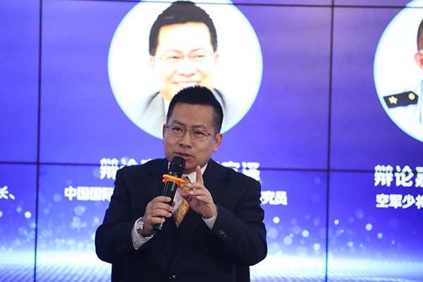 中國(guó)國(guó)際問(wèn)題研究院常務(wù)副院長(zhǎng)、研究員阮宗澤在發(fā)言