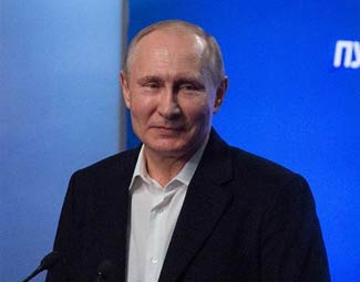 &ldquo;強大的總統(tǒng)，強大的俄羅斯&rdquo;