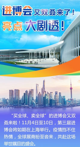 進(jìn)博會(huì)又雙叒來了！亮點(diǎn)大劇透！