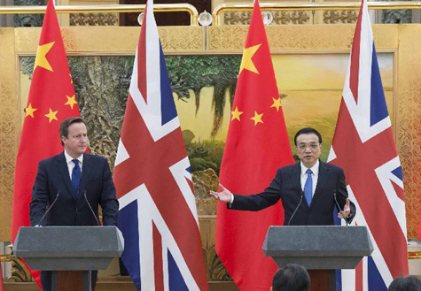 &ldquo;商人&rdquo;卡梅倫高調(diào)訪華